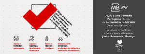 SER SOLIDÁRIO é muito mais fácil com a MB Way