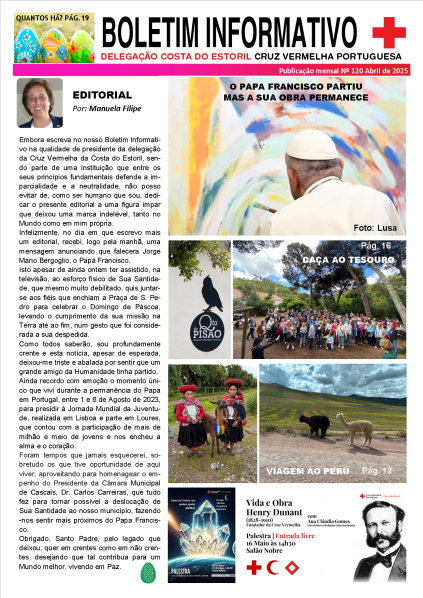 Boletim Informativo 120, abril 2025